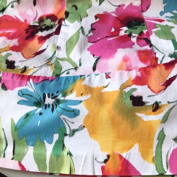 Ralph Lauren Floral Pattern Dress Sleeveless Size 8 - Picture 6 of 9